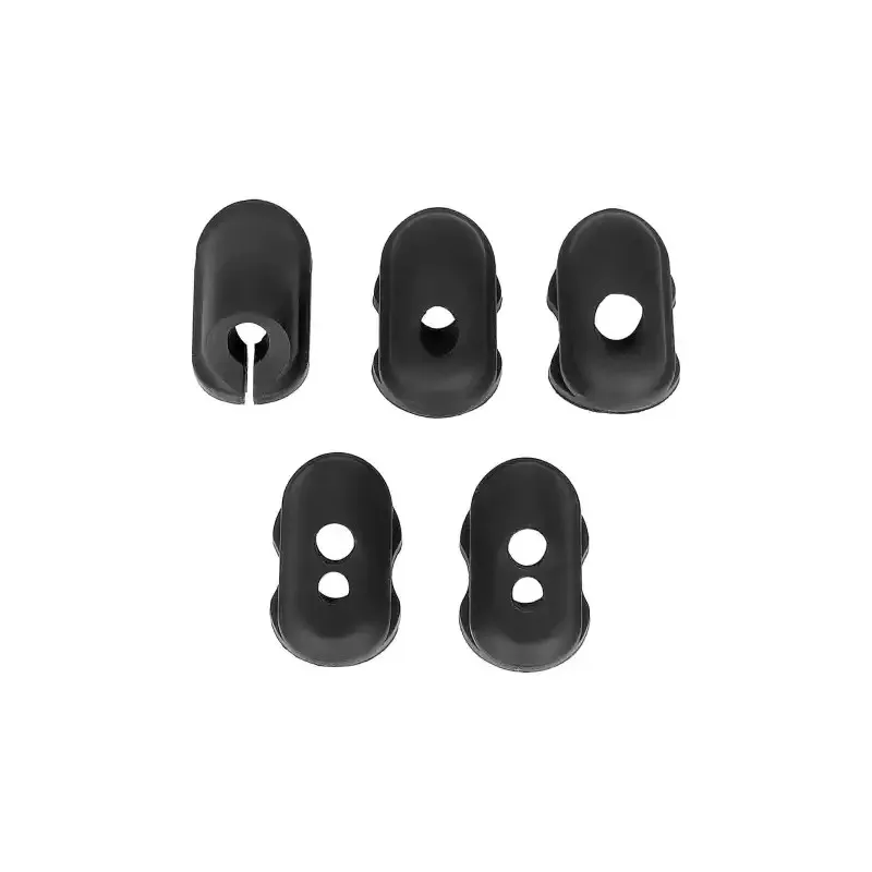 5 Pieces Card Line Silicone Set for Segwayt Ninebot F20 F25 F30 F40 Electric Scooter Waterproof Cable Cap Spare Electric Scooter Parts Quality Assurance Cable Rubber Cap (5pcs)