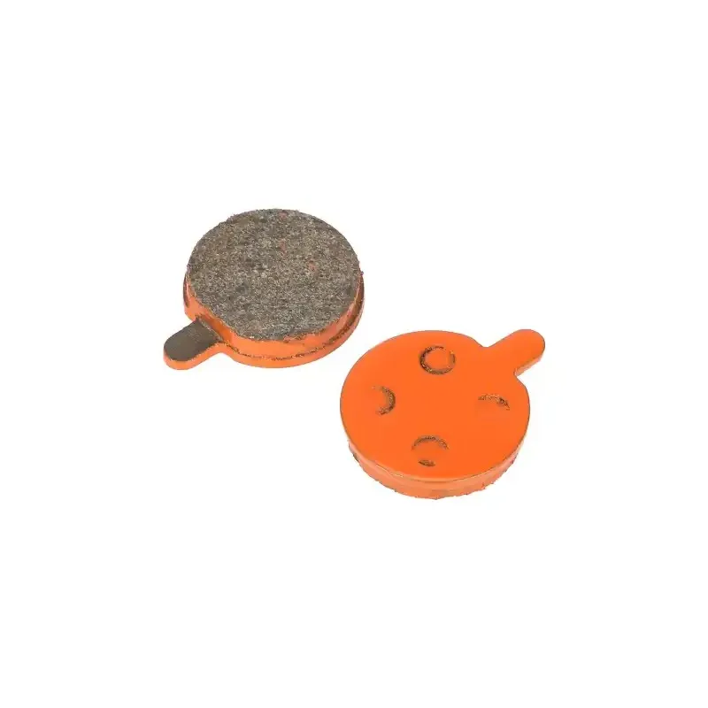 Orange X1 Ceramic Brake Pads for Xiaomi M365 1S Pro2 Ninebot F20E/F20D/F30E/F30D/F40E/F40D Electric Scooter Parts Friction Plate Resin Disc Rotor Stop Friction Disk Clutch Lining Disc Brake Pads