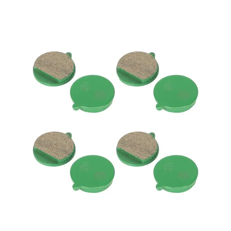 Green Ceramic Brake Pads for Kugoo M4/F20F25F30F40 Scooters 4 Pairs Electric Scooter Disc Brake Pads Friction Plates for Kugoo M4 M2 Pro Segway Ninebot F20 F25 F30 F40 Electric Scooter Accessories Resin Disc Rotor Stop Friction Disk Clutch Lining