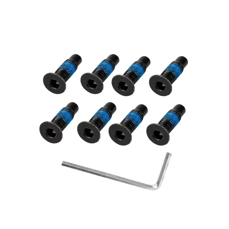 8 Pcs Long Screw as Original for M365 and Max G30 Scooters Forehead Screw Forehead and Pole Connection Fixing Screw Hexagon Socket Screw for Xiaomi M365 Pro Pro2 1S MI3 MI4 and Segway Max G30 G2 Electric Scooter