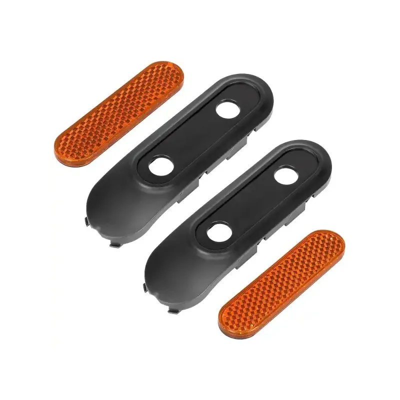 Orange Front Fork Reflector Bars and Gray Shell Side Covers of F20F25F30F40 scooter For Ninebot F20 F25 F30 F40 F Scooter Front Fork Ninebot F Series Parts