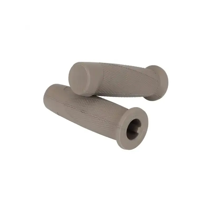 2 PCS Gray Handlebar Grip Covers for Segway Ninebot F40 F30 F35 F20 Electric KickScooter Original Left Right Replacement Parts Handle Bar Case Silicone Non-slip Replacement Accessory Rubber Handle Bar Grips Handle Anti-Slip Cover