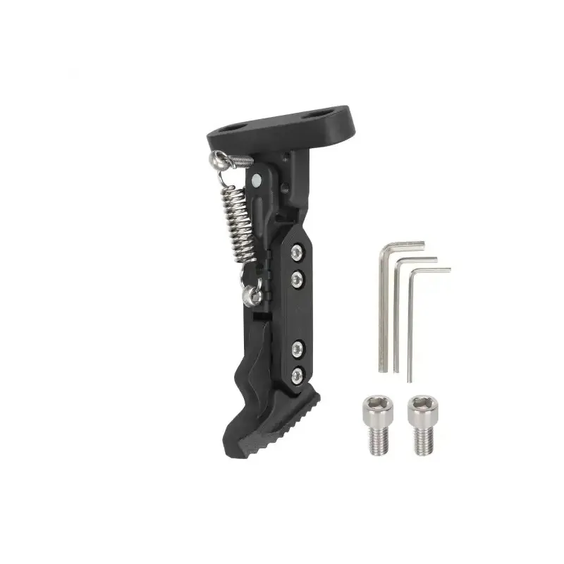Ulip Black adjustable kickstand for Xiaomi 4 4 Lite 4 Pro Ninebot F20 F30 F40 Electric Scooter Upgraded Foot Support Adjustable Parking Kickstand Part