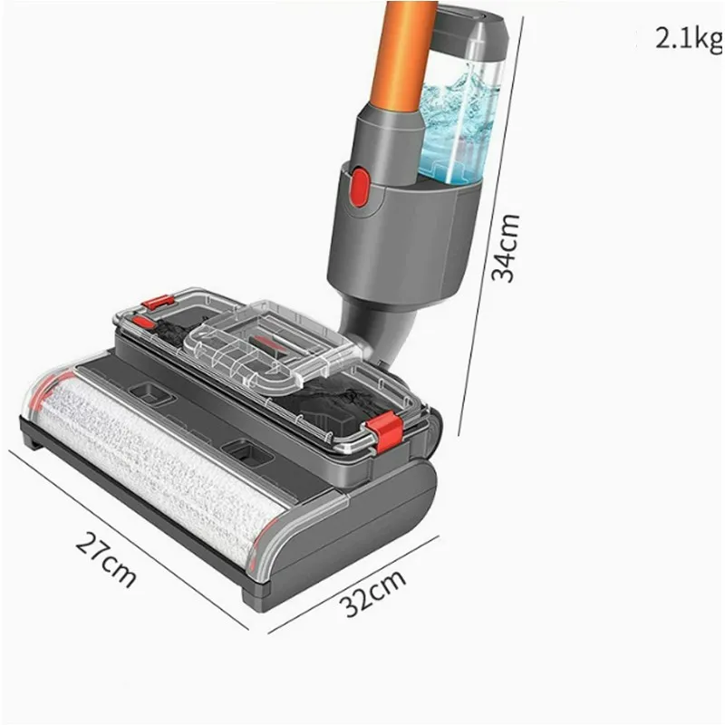 T18 Wet Dry Mopping Floor Head Fit for Dyson V7 V8 V10 V11 Vacuum