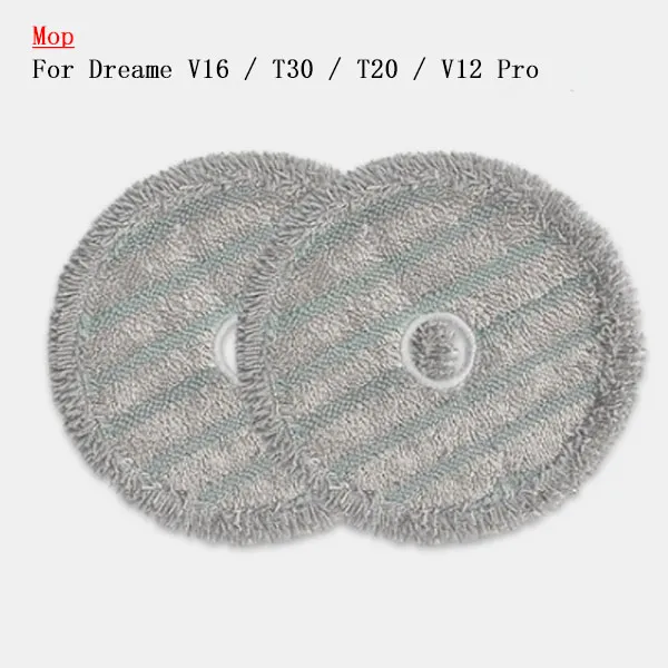  Mop For  Dreame V16 T30 T20 V12 Pro (2PCS/lot) 