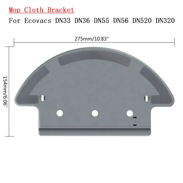  Mop Cloth Bracket For Ecovacs DN33 DN36 DN55 DN56 DN520 DN320 
