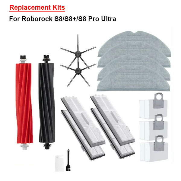 Replacement Kits For Roborock S8 Pro Ultra/ G20 A6900RR