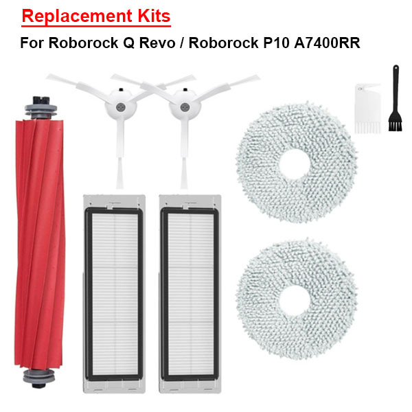 Replacement Kits For Roborock Q Revo / Roborock P10 A7400RR 