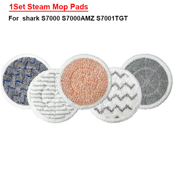 1Set Steam Mop Pads For Shark S7000AMZ S7001 S7001TGT S7000 Series