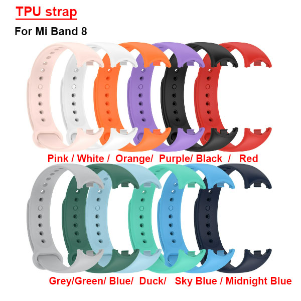  TPU strap For  miband 8 