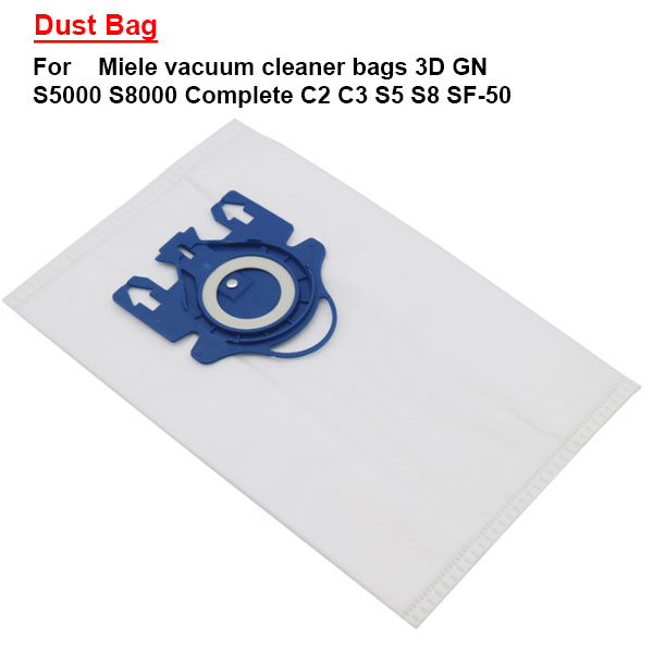  Dust Bag For  Miele vacuum cleaner bags 3D GN S5000 S8000 Complete C2 C3 S5 S8 SF-50  
