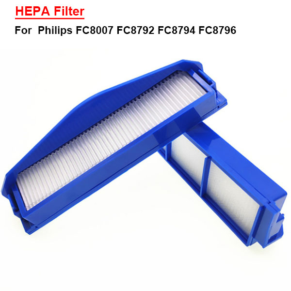 HEPA Filter  For Philips FC8007 FC8792 FC8794 FC8796 Vacuum Cleaner (2pcs)
