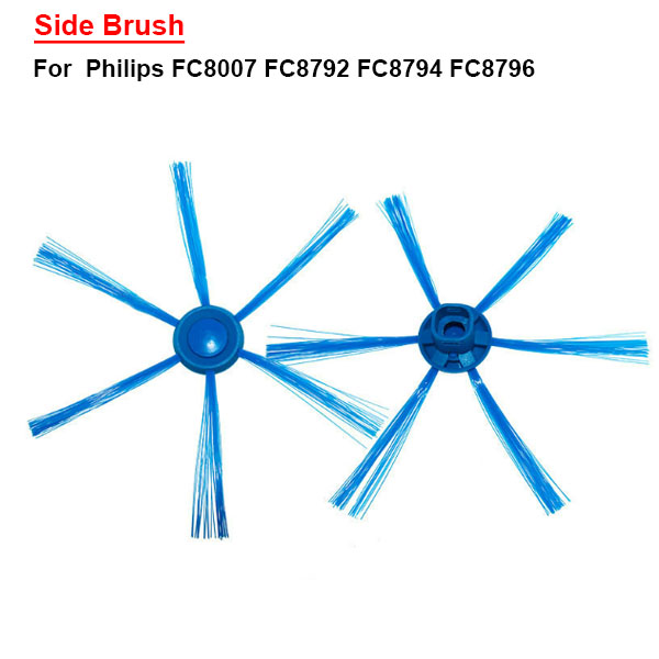 Side Brush For Philips FC8007 FC8792 FC8794 FC8796 Vacuum Cleaner (2pcs)