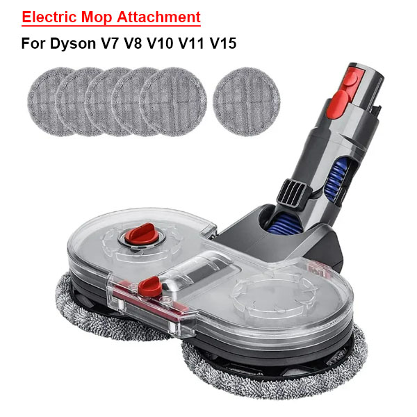  Electric Mop Attachment For Dyson V7 V8 V10 V11 V15 Vacuum Cleaner 