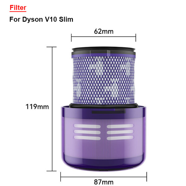 Filter For Dyson V10 Slim 