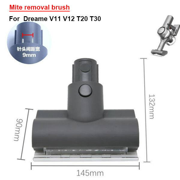  Mite removal brush For  Dreame V11 V12 T20 T30  
