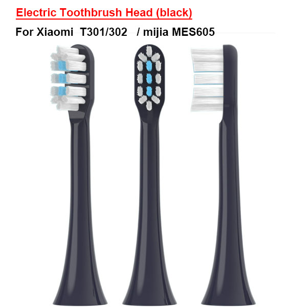 Black Electric Toothbrush Head For Xiaomi  Mijia  T301/302   / MES605