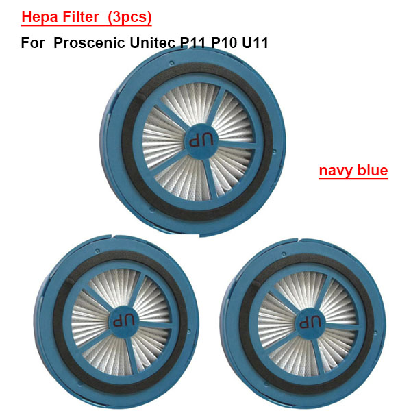  Hepa Filter  (3pcs) For  Proscenic Unitec P11 P10 U11 