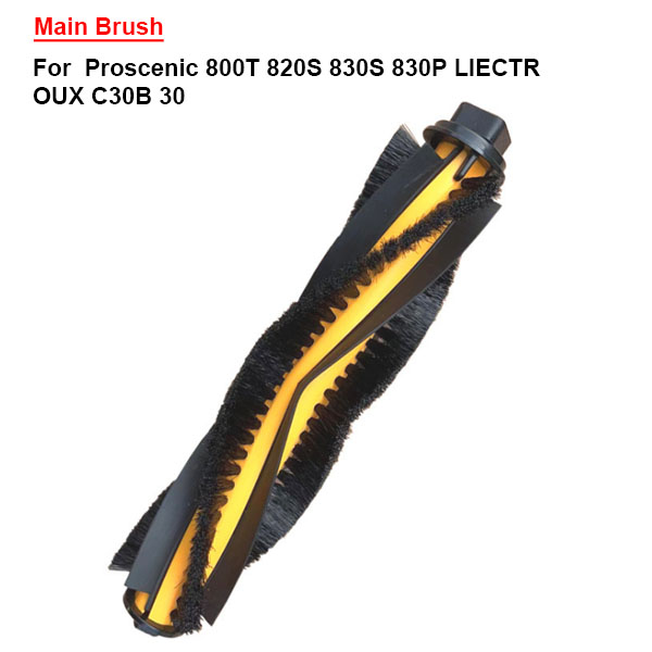 Main Brush For  Proscenic 800T 820S 830S 830P LIECTR OUX C30B 30