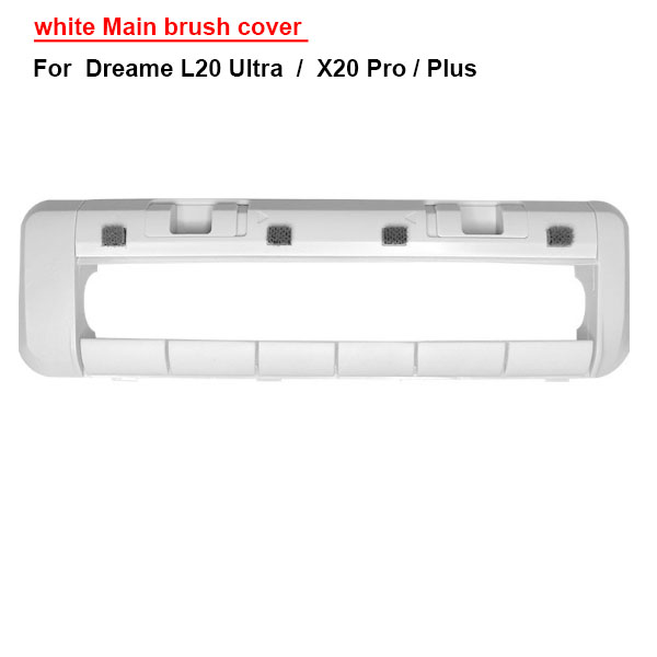 white Main brush cover For Dreame L20 Ultra / X20 Pro / Plus