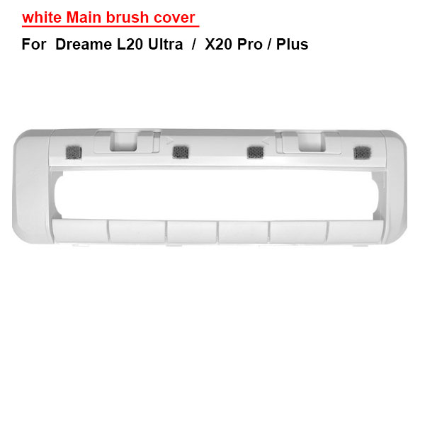  white Main brush cover For Dreame L20 Ultra / X20 Pro / Plus 