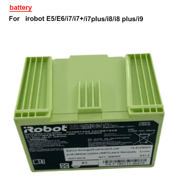 battery For  irobot E5/E6/i7/i7+/i7plus/i8/i8 plus/i9