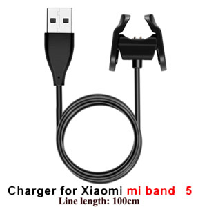    100cm Clip charger For miband 5   