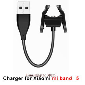 30cm Clip charger For miband 5 