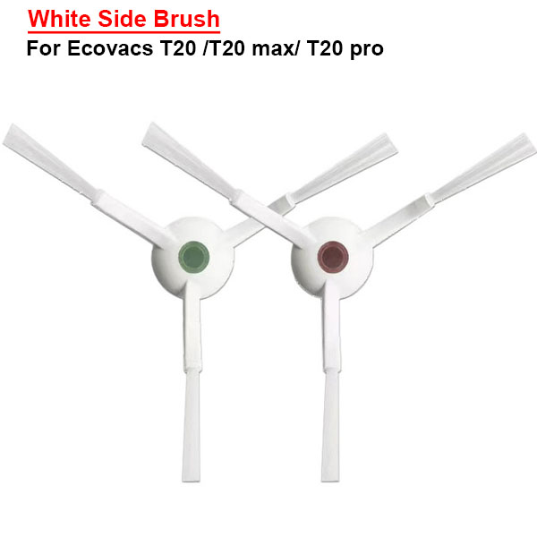 white Side Brush For Ecovacs T20 /T20 max/ T20 pro	
