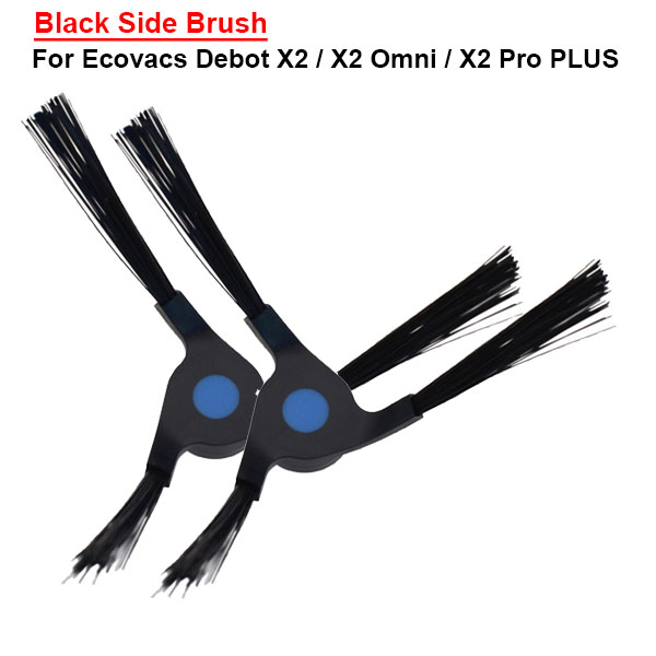 Black Side Brush For Ecovacs Debot X2 / X2 Omni / X2 Pro PLUS	