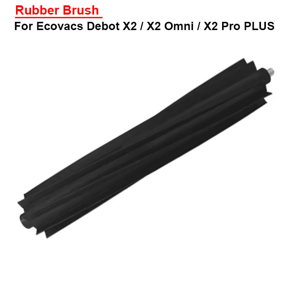 Rubber Brush  For Ecovacs Debot X2 / X2 Omni / X2 Pro PLUS	
