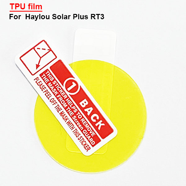  TPU film For Haylou Solar Plus RT3 