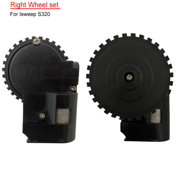 Right Wheel set  For Isweep S320 Vacuum Cleaner