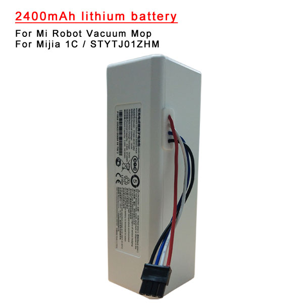    2400mAh lithium battery  For Mi Robot Vacuum Mop / Mijia 1C  STYTJ01ZHM  