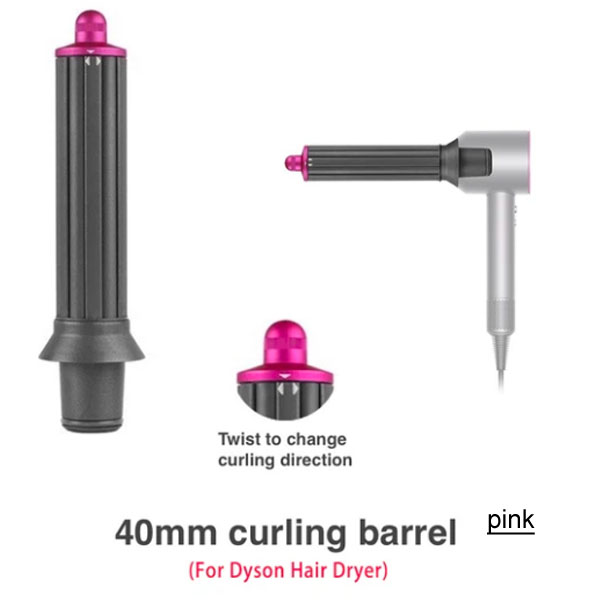  Auto Hair Curling Barrel Compatible For Dyson Hair Dryer HD08 Series 40mm	 