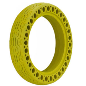  (yellow) 8.5inch color Honeycomb tire For mijia Scooter m365/ Pro 