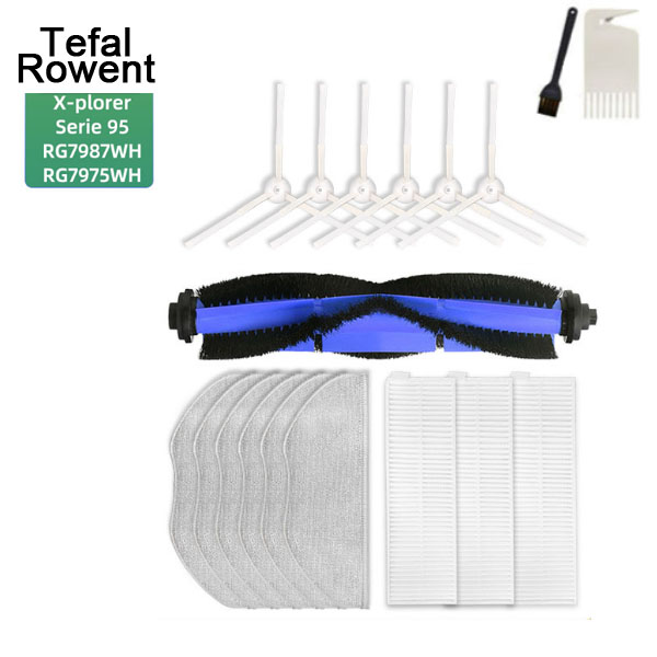  Replacement Kits For Tefal Rowent X-plorer 95 RG7987WH/RG7975WH 