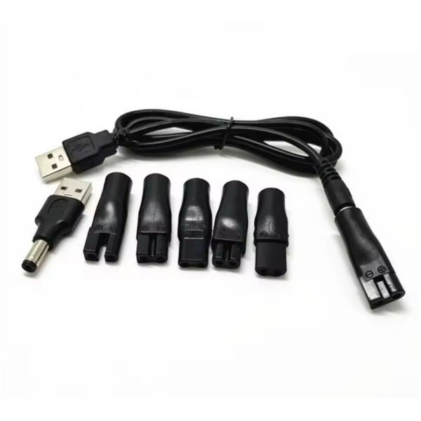  Electric Hair Clipper Shaver Power Adapter Razor Charger Converter Hair Clippers Cable DC Connector Charging Heads Adapter 