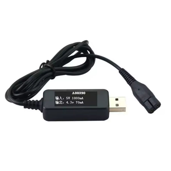 4.3v USB Charging Cable For Philips A00390 OneBlade S301 310 330 Shaver  