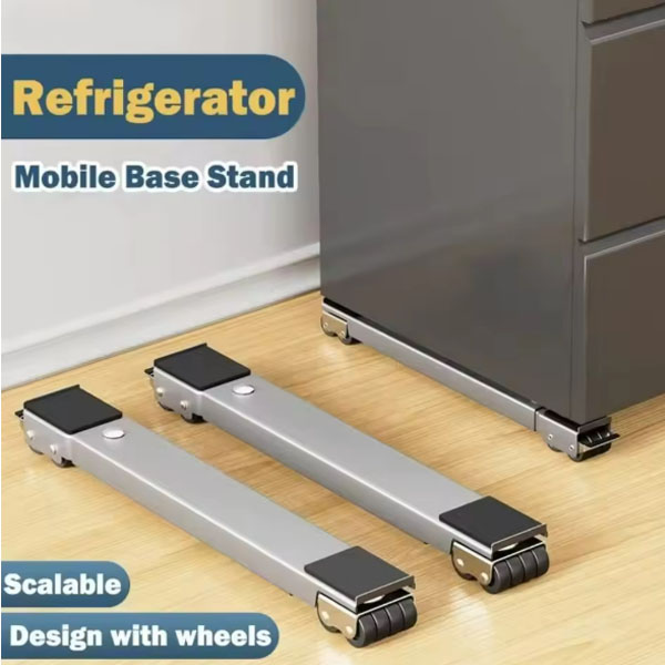  2PCS 28 Universal Wheels Washing Machine Base Holder Movable 360° Rotation Refrigerator  