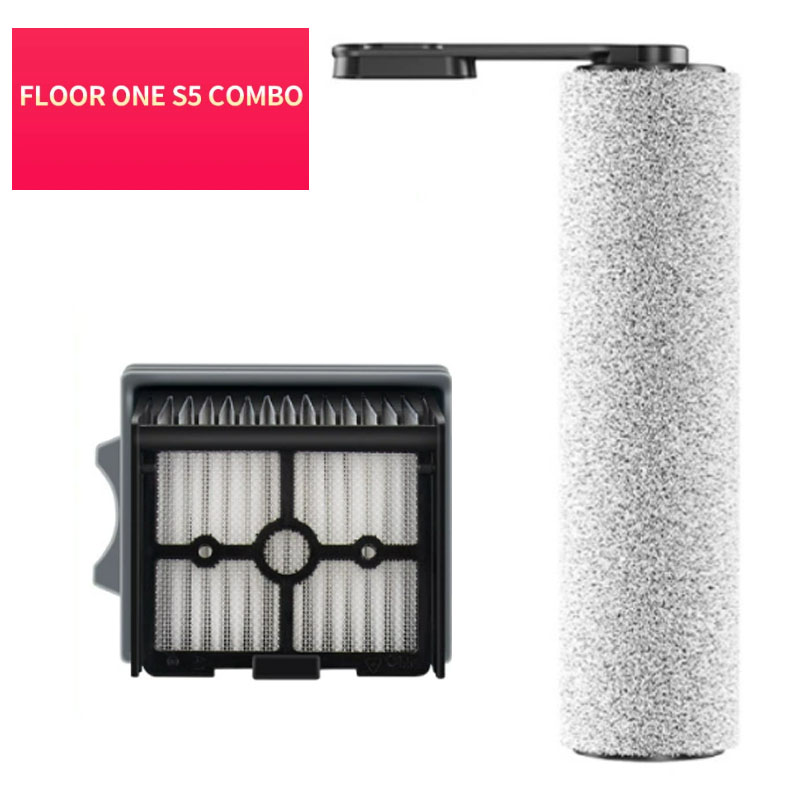 roller brush filter Set For Tineco FLOOR ONE S5 combo 