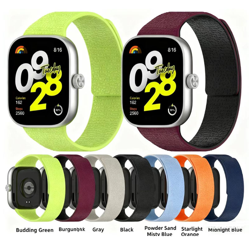   Soft magnetic strap For  redmi 4/5/6 /miband  8pro/9 pro  