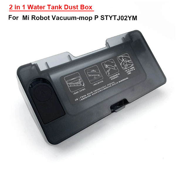  2 in 1 Water Tank Dust Box  For Mi Robot Vacuum-mop P STYTJ02YM  