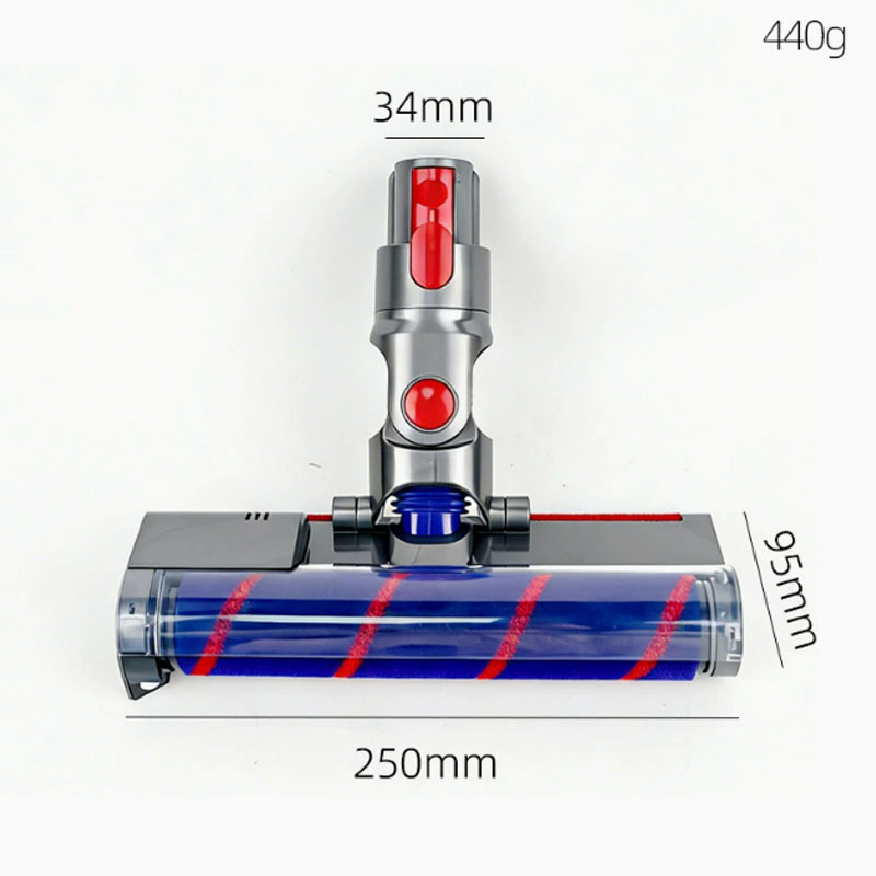  Soft Roller Motorized Floor Brush Head For Dyson V10slim/V12 