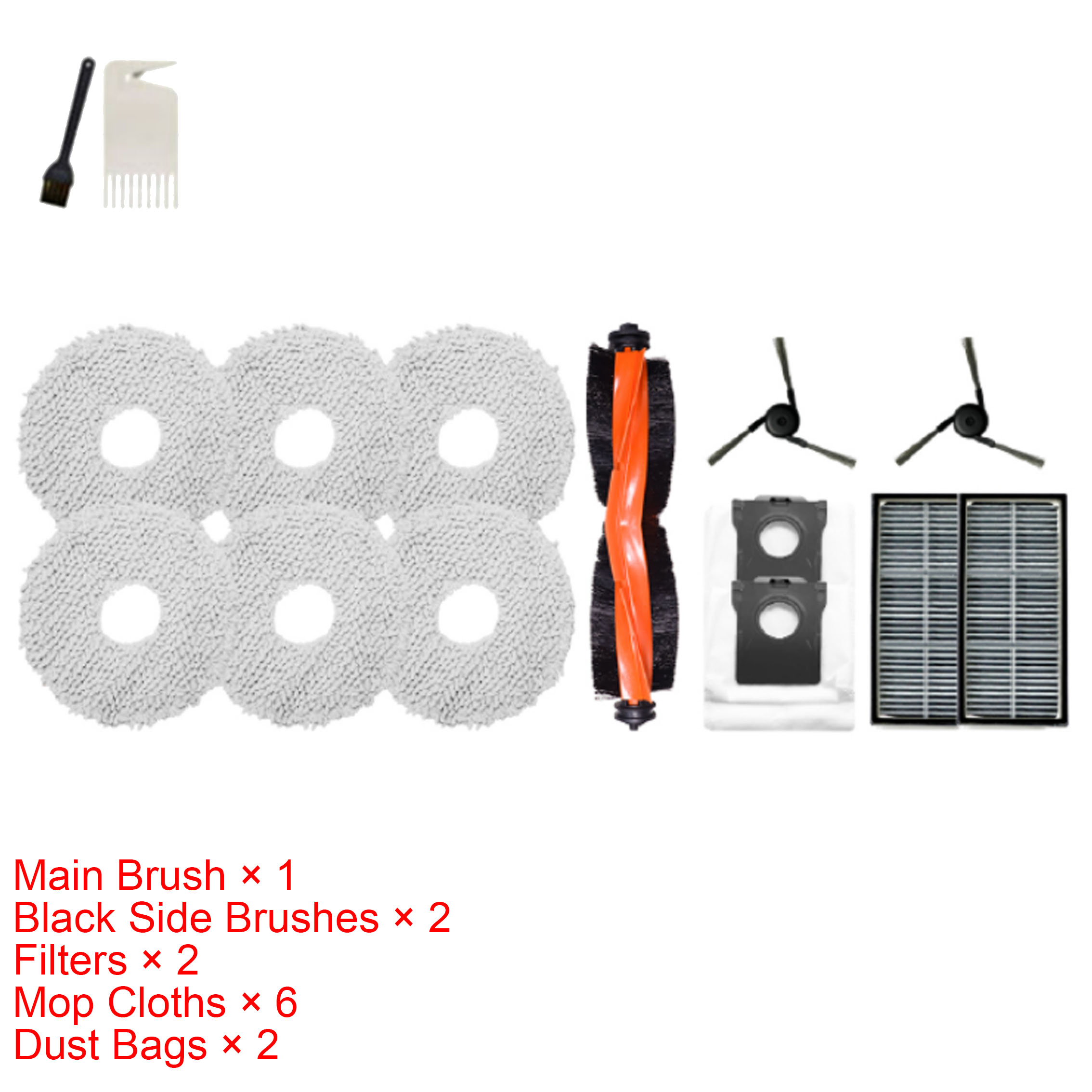   NEW Accessory Set For Dreame   X30, X30 Pro, S10/S20 Robotic Arm Series, S30, S30 Pro        