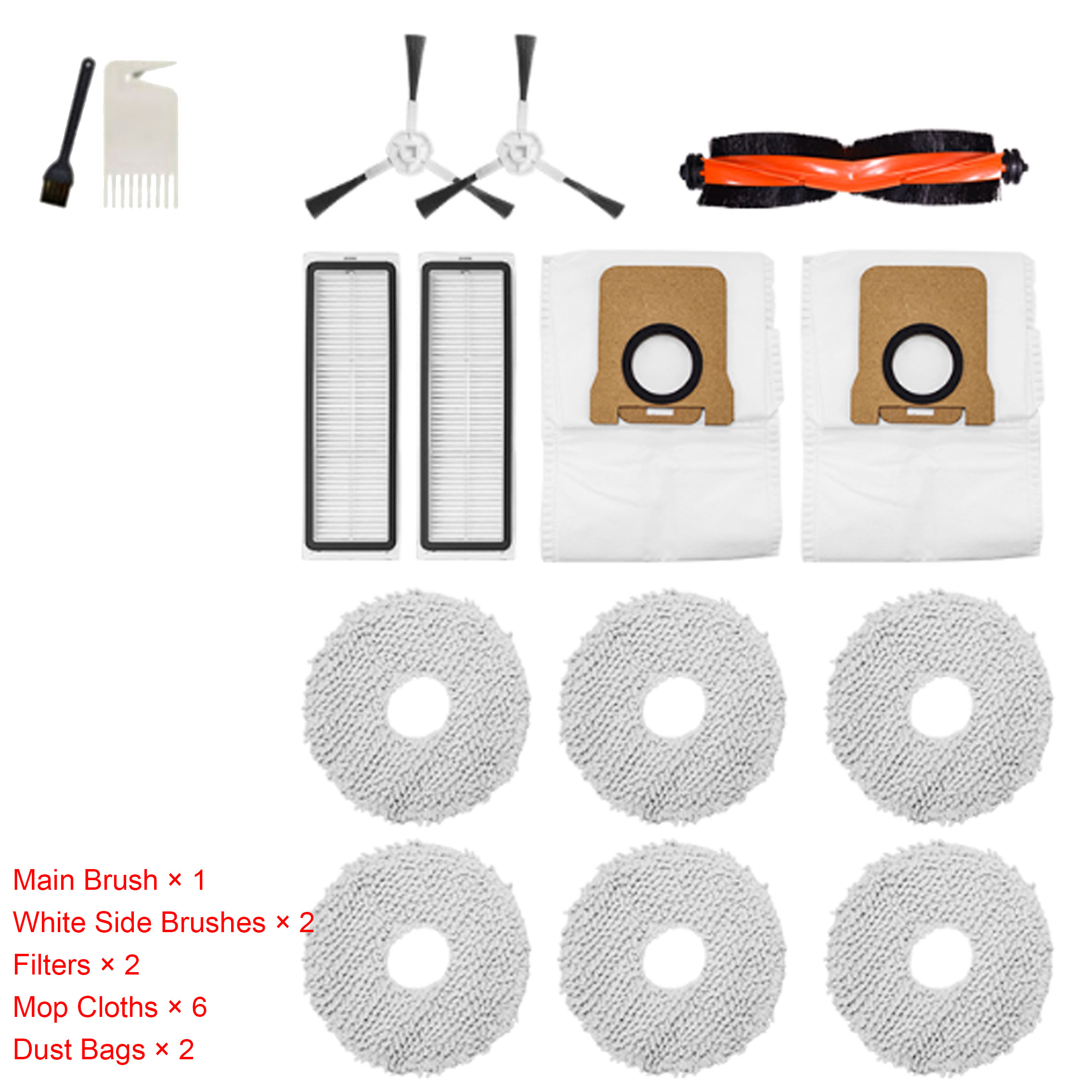   NEW Accessory Set For Dreame  S20 / S10 Series, W20 Pro / W20 Pro Plus  