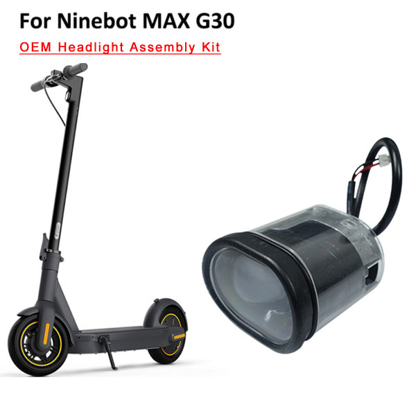  OEM Headlight Assembly Kit for Ninebot MAX G30 G30D   