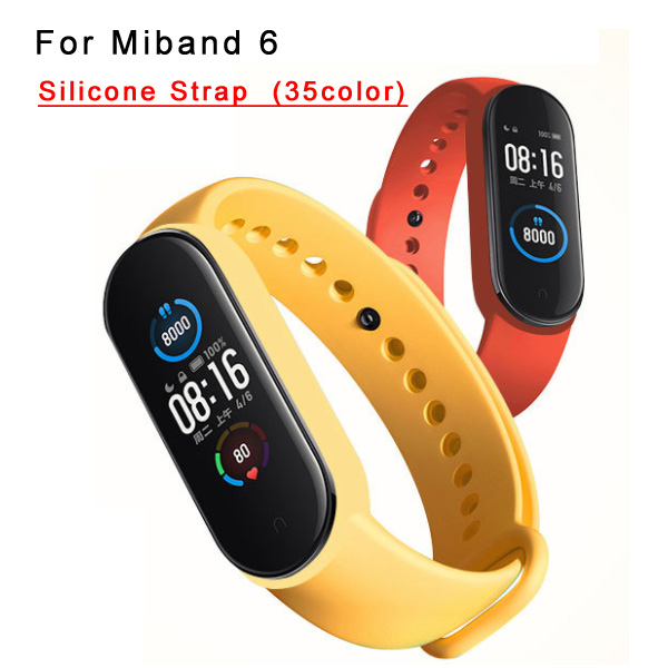  Silicone Strap for Miband 6 