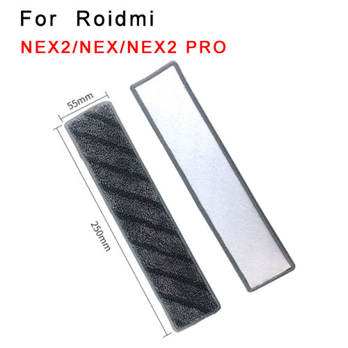 Mop pad cleaning cloth For Roidmi NEX2/NEX/NEX2 PRO