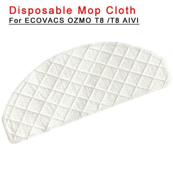  disposable Mop Cloth For ECOVACS OZMO T8 /T8 AIVI 